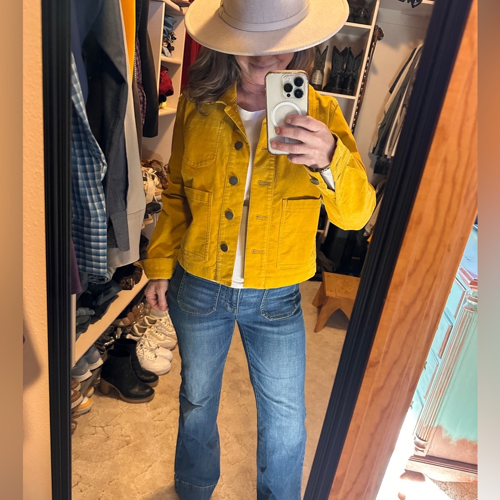 Cabi Mustard Yellow Women's Jacket- XS NEW